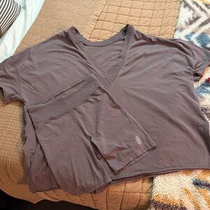 FP Movement by Free People Brown Lounge Set